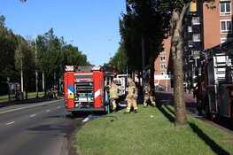 Brand in flat Jan Evertsenstraat, woningen ontruimd