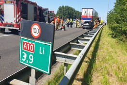 Dodelijk ongeval op A10, ring Noord deels afgesloten