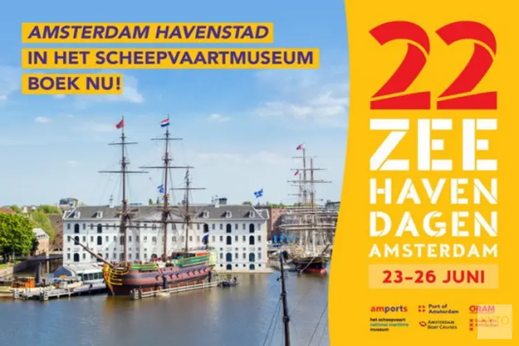 Bruisend programma tijdens de Amsterdamse Zeehavendagen