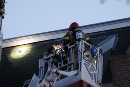 Appartement in grachtenpand uitgebrand
