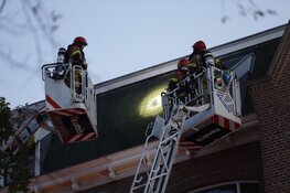 Appartement in grachtenpand uitgebrand