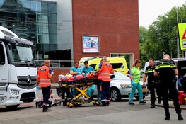 Fietsster aangereden op Marnixstraat Amsterdam