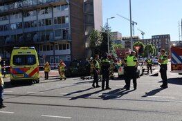 Twee gewonden bij ongeval Amsterdam Nieuw-West