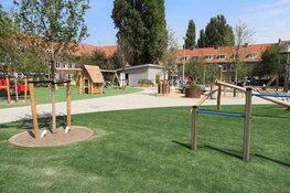 Een speeltuin die perfect past bij de omgeving