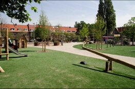 Een speeltuin die perfect past bij de omgeving