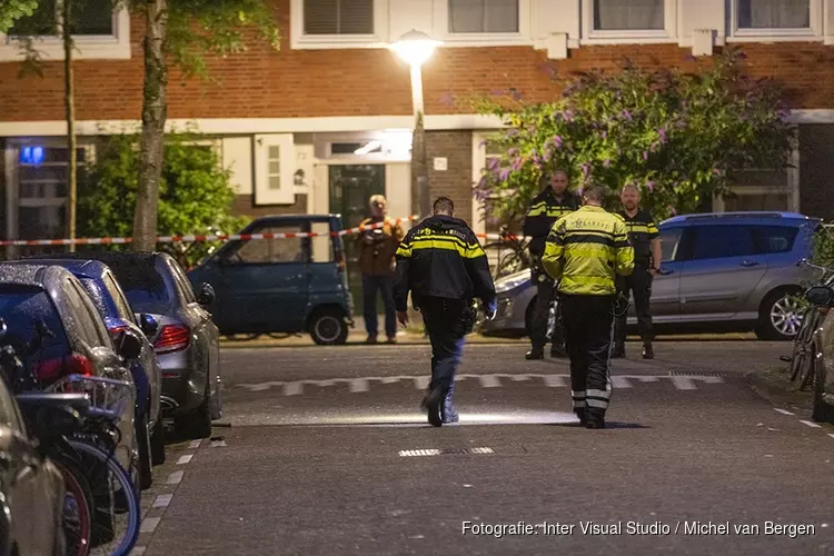Politie doet onderzoek na schietpartij Mercatorstraat Amsterdam
