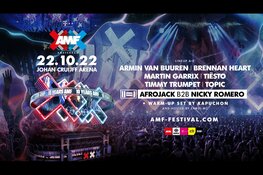 Armin van Buuren, Martin Garrix, Tiësto en II=I (Afrojack b2b Nicky Romero) op 10-jarig bestaan AMF in Johan Cruijff Arena