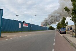 Flinke brand in het Westelijk Havengebied