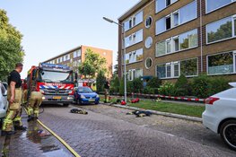 Brand in flatwoning in Weesp