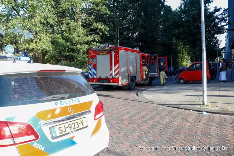 Explosie bij flat in Amsterdam-West