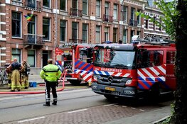 Zwaargewonde bij brand in Oosterpark