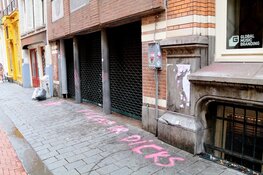 Bekladding pand studentencorps A.S.C./A.V.S.V.