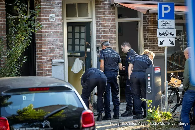 Veel schade na explosie in de Lutmastraat in Amsterdam