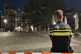 Steekincident op de Singel in Amsterdam