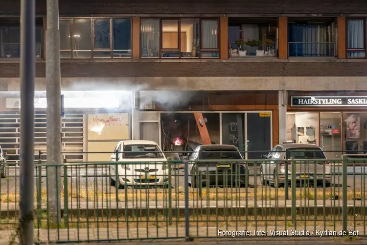 Plofkraak op geldautomaat in Amsterdam Nieuw-West