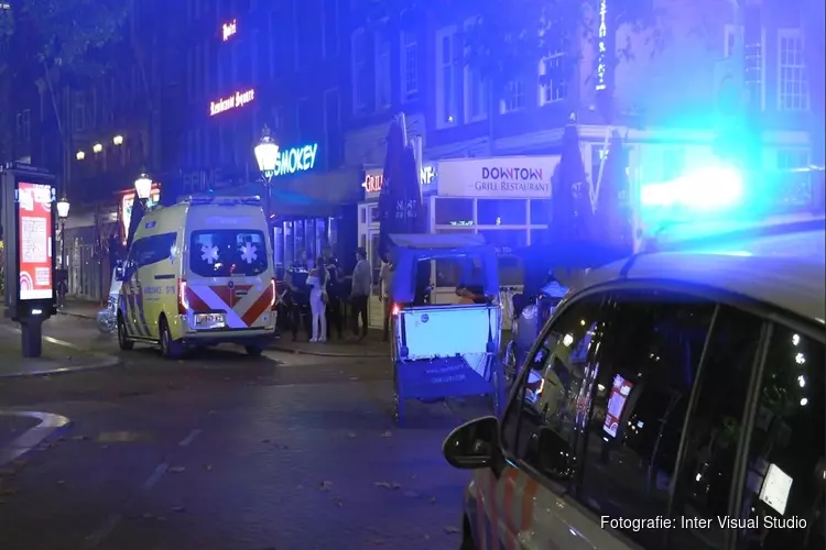 Man mishandeld op Rembrandtplein