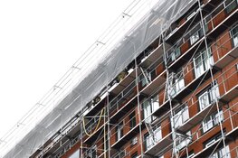 Brand op dak van appartement Ookmeerweg Amsterdam