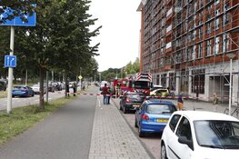 Brand op dak van appartement Ookmeerweg Amsterdam