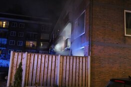 Gewonde bij brand in Amsterdam-Slotervaart