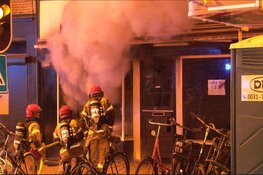 Brand in waterpijpcafé in Amsterdam