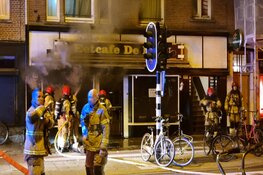 Brand in waterpijpcafé in Amsterdam