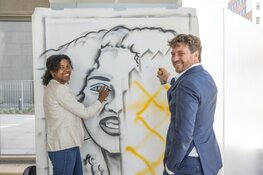 Eerste 380 nieuwe bewoners in nieuwe stadswijk Hondsrugpark bij station Bullewijk Amsterdam