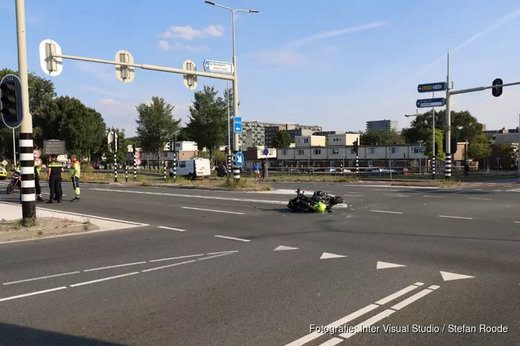 Motorrijder gewond bij ongeval op N200