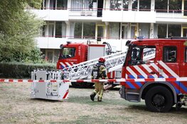 Korte uitslaande brand in Diemen, twee gewonden