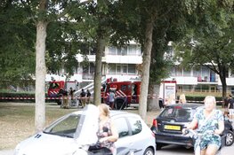 Korte uitslaande brand in Diemen, twee gewonden