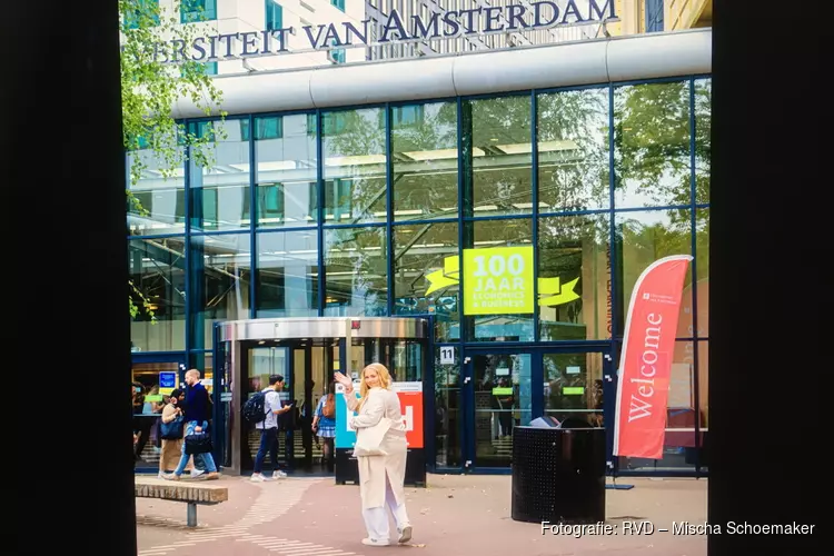 Start Studietijd Prinses Amalia bij UVA