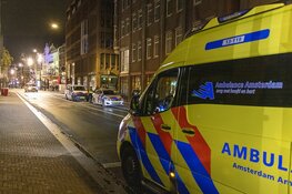 Hulpdiensten groots uitgerukt na melding schietpartij Amstelstraat