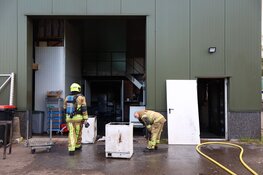 Brand in bedrijfspand aan de Osdorperweg in Amsterdam
