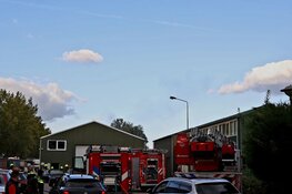 Brand in bedrijfspand aan de Osdorperweg in Amsterdam