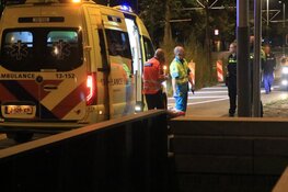 Persoon te water op IJburg