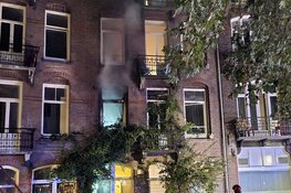 Woning uitgebrand in Amsterdam-West