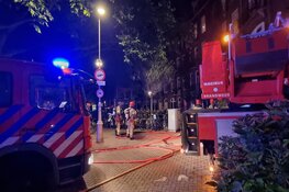 Woning uitgebrand in Amsterdam-West