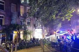 Woning uitgebrand in Amsterdam-West