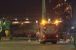 Brand in graafmachine op schip