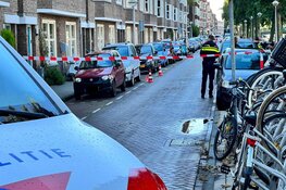 Woning beschoten aan de Admiralengracht in Amsterdam