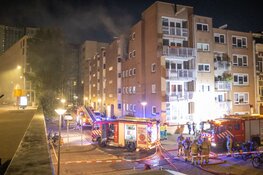 Persoon overleden bij brand in Amsterdam-Oost