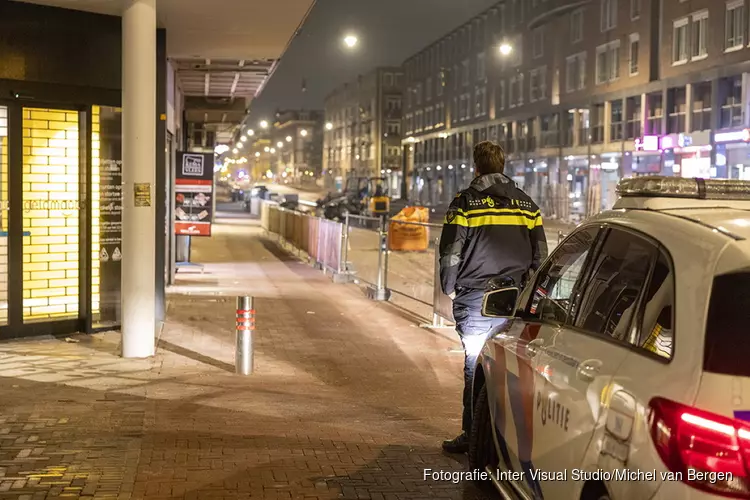 Plofkraak op geldautomaat in De Hallen