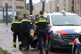 Politie tilt man uit het Amstelstation