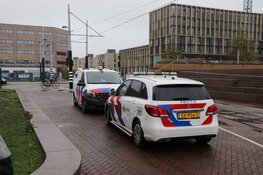 Politie tilt man uit het Amstelstation