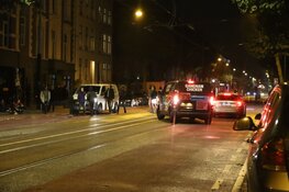 Protest krakers Plantage Middenlaan na vertrek