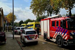Dak ingestort van bedrijfspand Anthony Fokkerweg