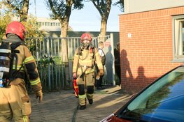 Brandmelding bij bouwmarkt in Amsterdam