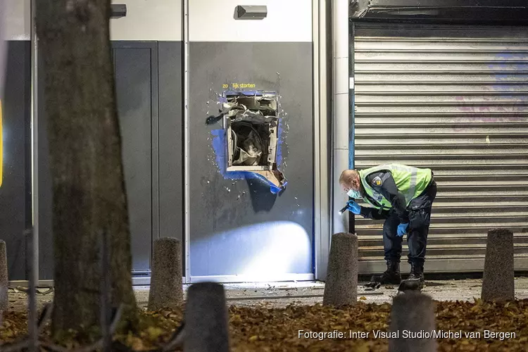 Plofkraak op geldautomaat Buikslotermeerplein