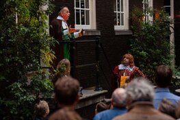 Vondels Gijsbreght van Aemstel terug op de Keizersgracht