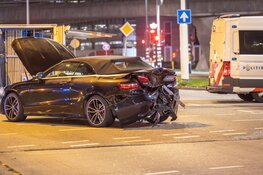 Automobilist om het leven gekomen bij botsing in Amsterdam