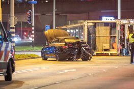 Automobilist om het leven gekomen bij botsing in Amsterdam
